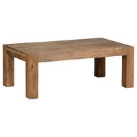 Konferenčný stolík Mumbai masív - farba akácie, Design, drevo (110/60/40cm) - MID.YOU
