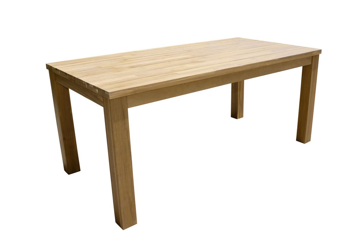 Gartentisch Old Java Akazienholz L: 180 cm - Akaziefarben, Basics, Holz (180/90/78cm) - Acamp