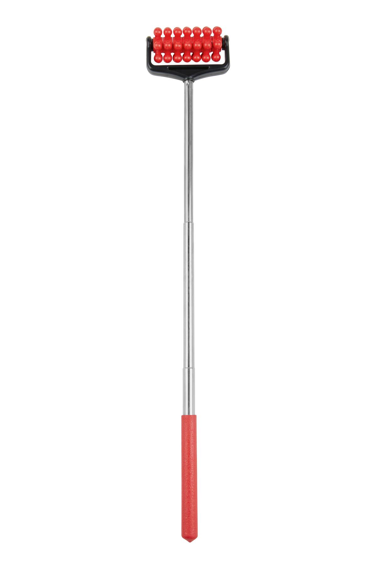 Handmassagegerät Rolando Manuell mit Ergonomischer Form - Blau/Rot, Basics, Kunststoff/Metall (7/20-44cm) - Homezone