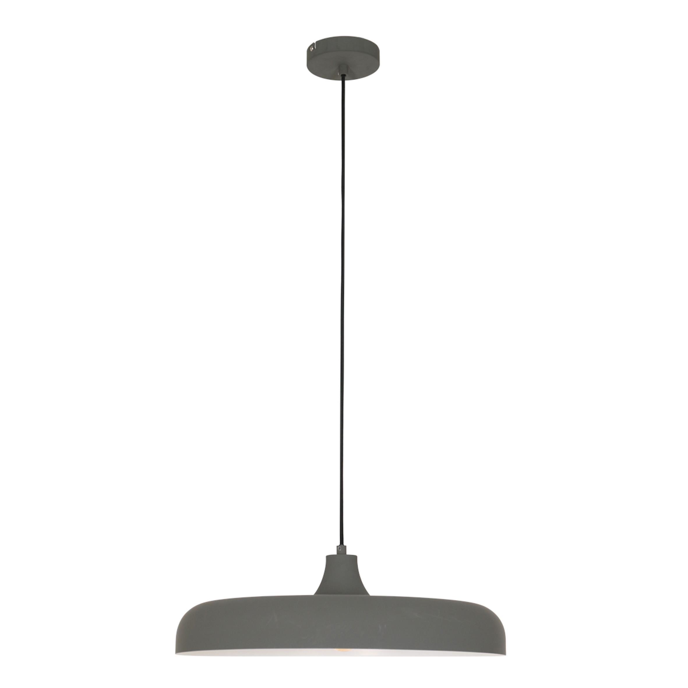 Pendelleuchte Krisip - Grau, Trend, Metall (50/20-170/50cm)