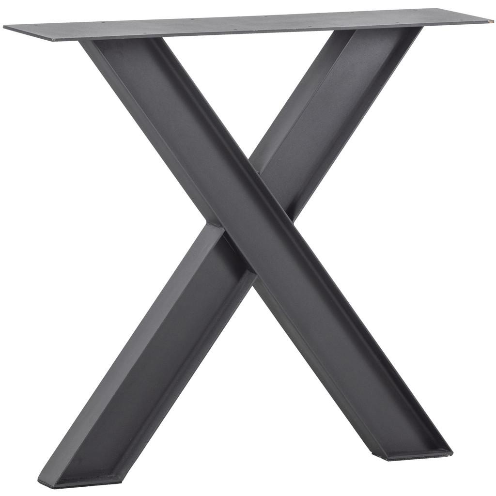 TISCHGESTELL Tablo Schwarz L: 79cm