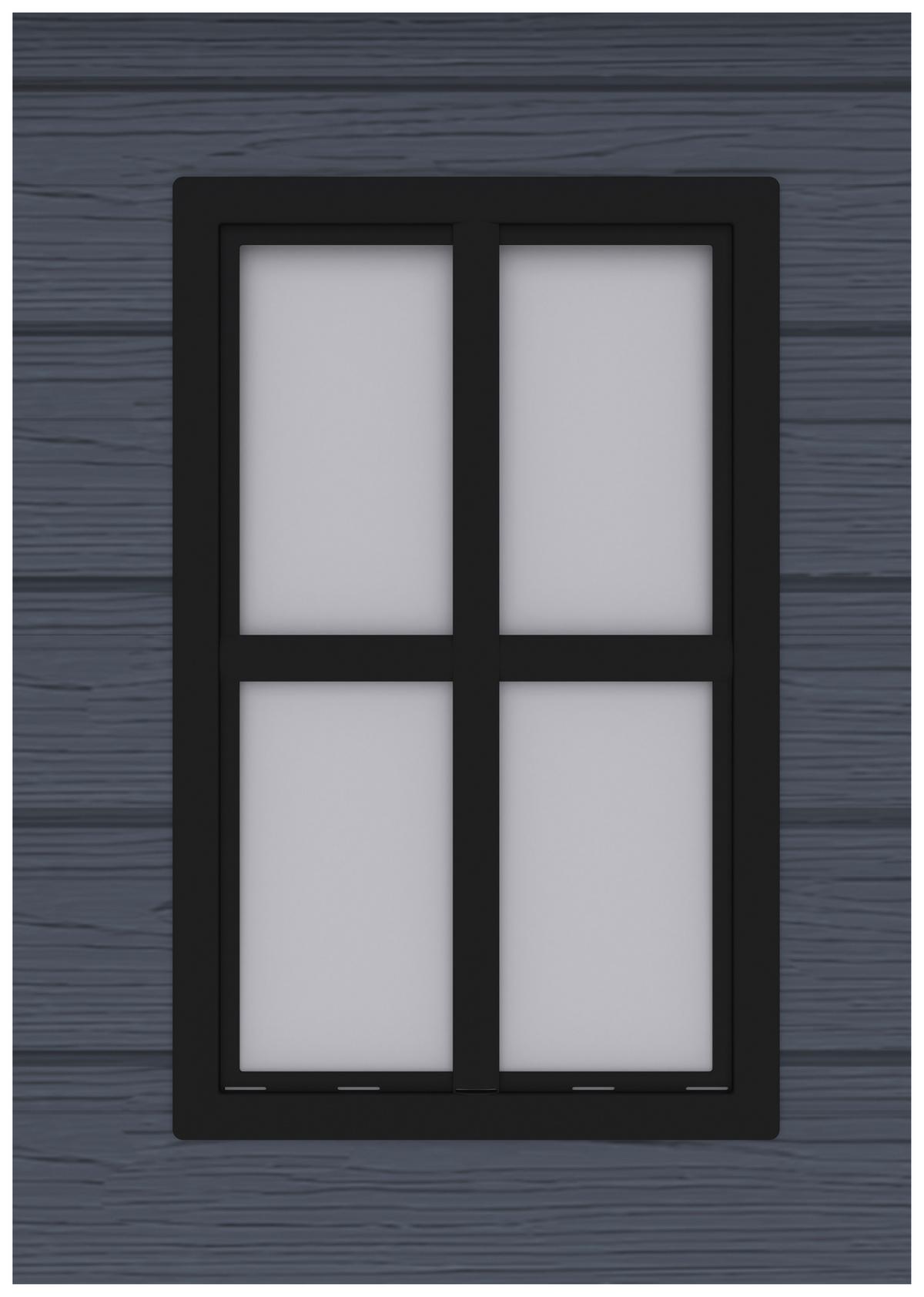 Gartenhaus Brest - Grau, MODERN, Kunststoff/Metall (181/197/181cm) - Beldano