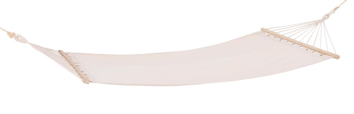 HOUPACÍ SÍŤ RELAX - přírodní barvy, dřevo/textil (100/200cm) - Mömax