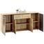 Kommode Uno Unk03 B:177cm Kraft Eiche/ Lavagrau Dekor - Eichefarben/Grau, MODERN (177/80/40cm) Kommode Uno Unk03 B:177cm Kraft Eiche/ Lavagrau Dekor - Eichefarben/Grau, MODERN (177/80/40cm)
