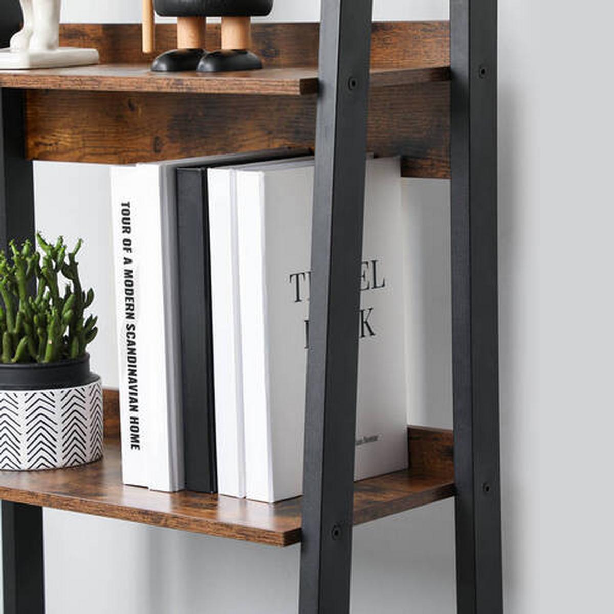 Aktenregal B: 56 cm Braun/Schwarz - Schwarz/Braun, Trend, Holzwerkstoff/Metall (56/137,5/34cm) - Boxxx