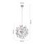 Závesná Lampa Sila - Moderný, kov/plast (50/120cm) - Premium Living Závesná Lampa Sila - Moderný, kov/plast (50/120cm) - Premium Living