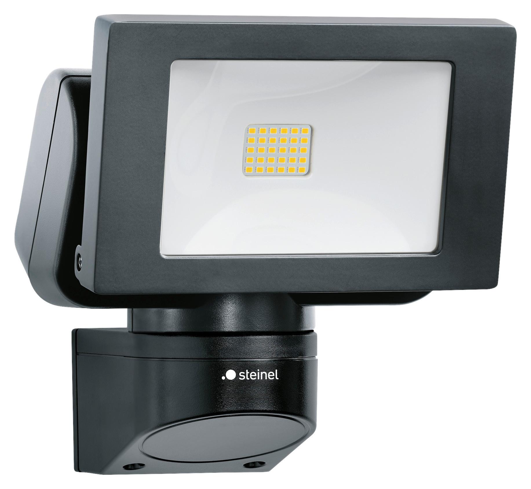 LED-AUßENLEUCHTE LS 150 Schwarz - Design (16,7/15,7/17,8cm) - Steinel
