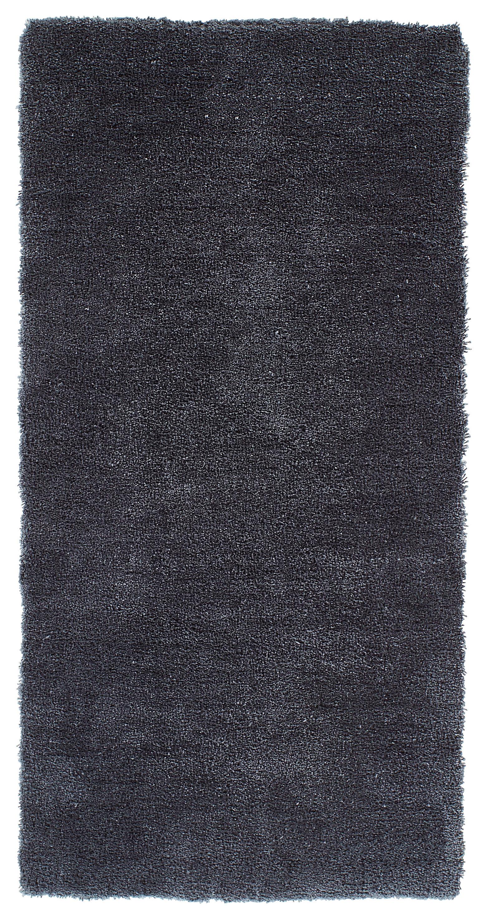 Hochflorteppich Relaxx Dunkelgrau 70x140 cm - Dunkelgrau, Basics, Textil (70/140cm) - Esprit