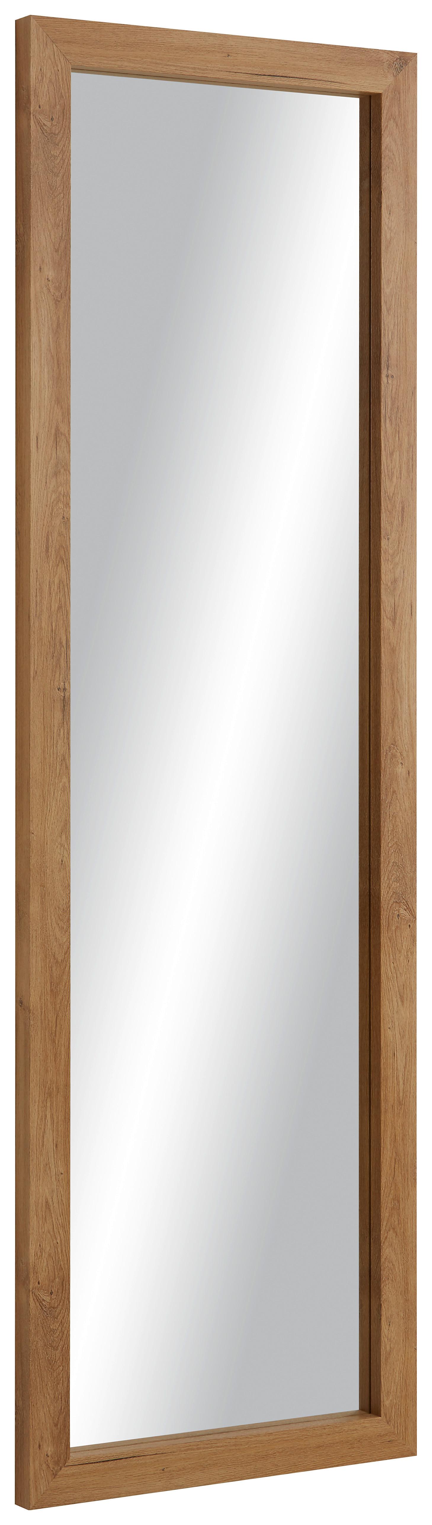 NÁSTENNÉ ZRKADLO TINA - farba duba, Konventionell, kompozitné drevo/sklo (50/160/3,5cm) - Mömax