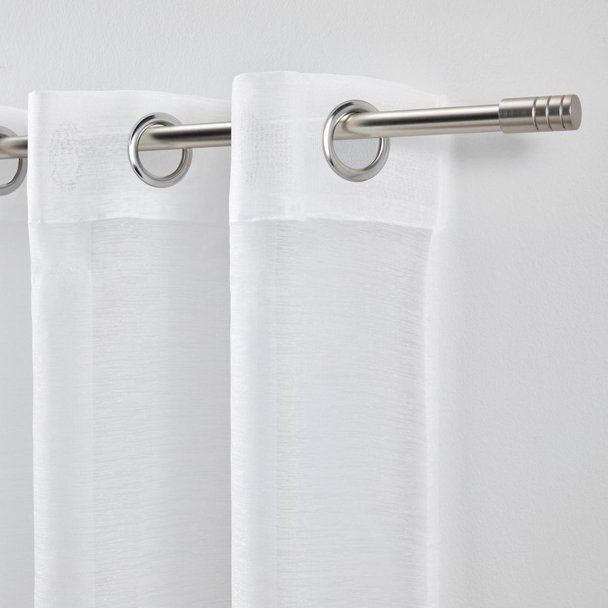 ZÁVĚS S OČKY Dolly, 140/245 cm - bílá, textil (140/245cm) - Modern Living