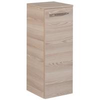 Midischrank mit Türdämpfer B. Clever B: 30,5cm, Esche - Eschefarben, MODERN, Glas/Holzwerkstoff (30,5/81/32cm) - MID.YOU