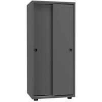 Aktenschrank Ulas Anthrazit Dekor B: 49 cm - Anthrazit, Design, Holzwerkstoff (49/109/38cm) - MID.YOU