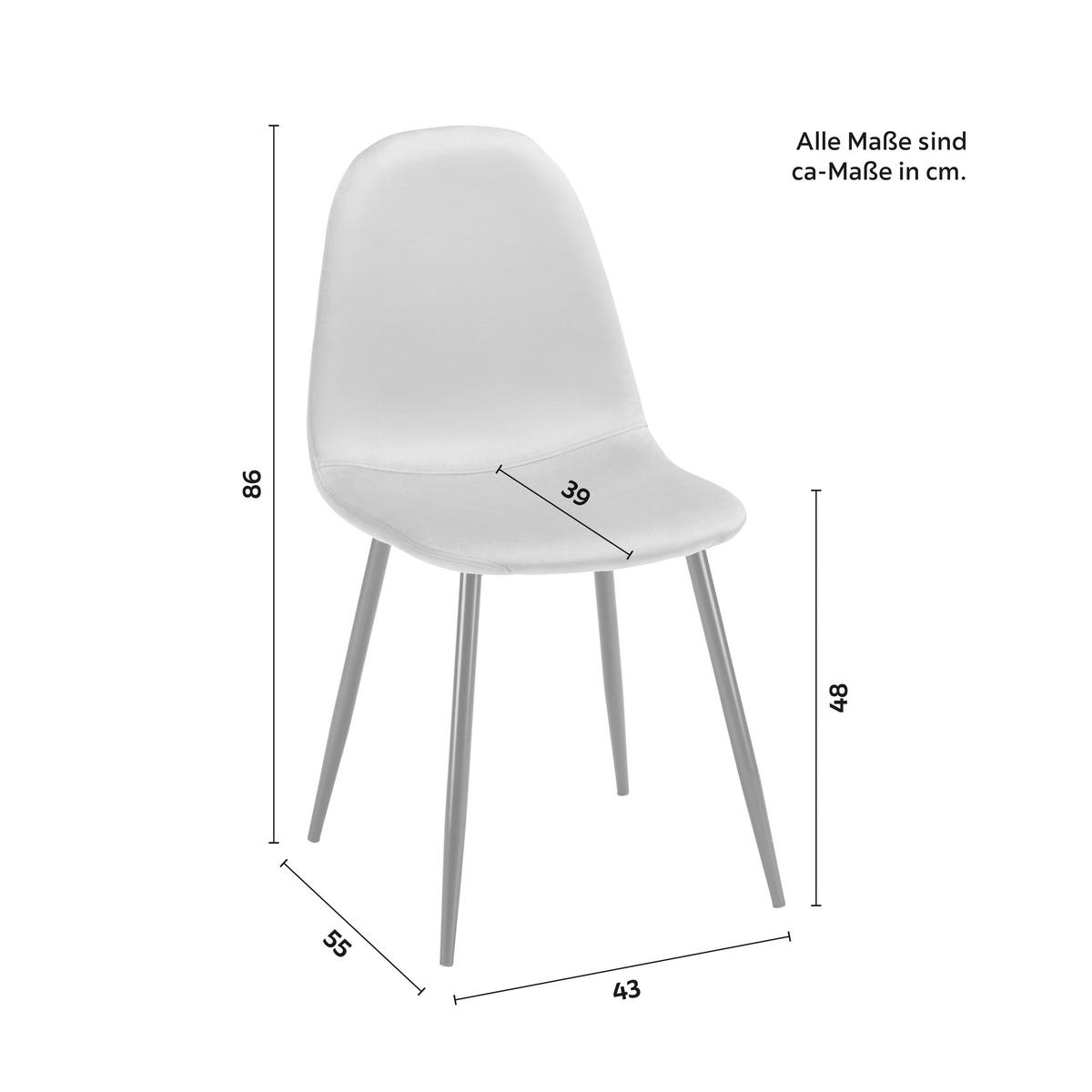 Židle Lio - černá/rezavá, Moderní, kov/dřevo (43/86/55cm) - Modern Living
