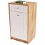 Komoda 4-you New Yuk02 - farby dubu/biela, Moderný, kompozitné drevo (50/85,4/34,6cm) Komoda 4-you New Yuk02 - farby dubu/biela, Moderný, kompozitné drevo (50/85,4/34,6cm)