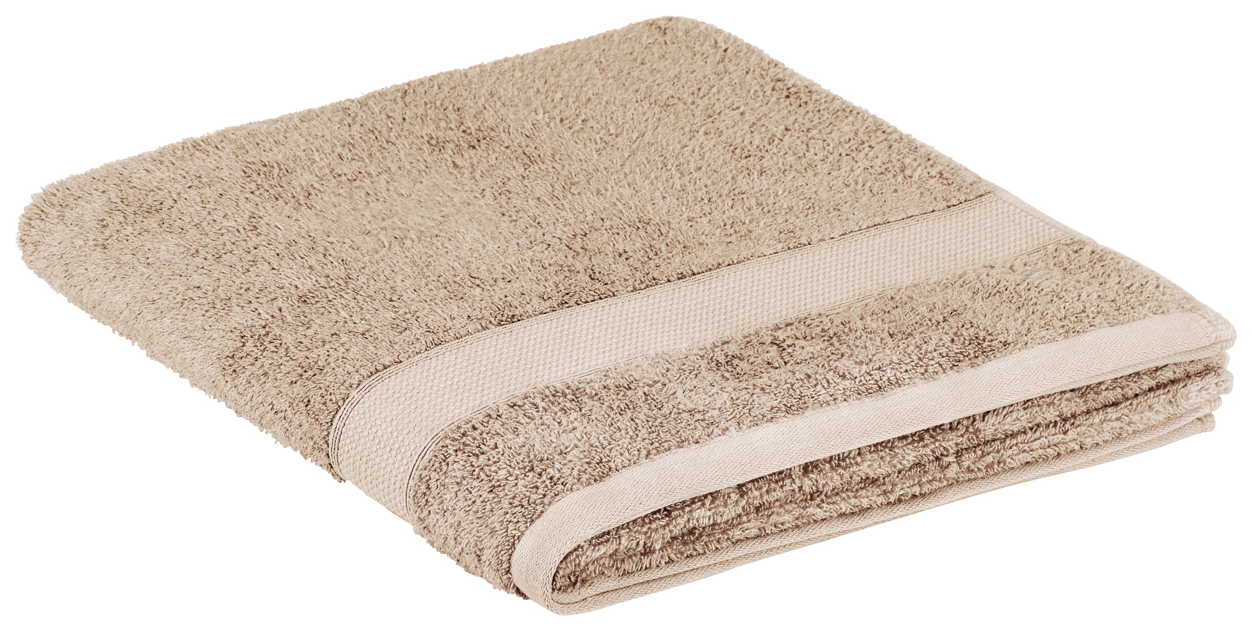 Fürdőlepedő Anke - Bézs, Basics, Textil (70/140cm) - Luca Bessoni