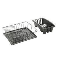 Spülorganizer Aquatex Plus Lava Bxhxt: 32/35/12 Cm Metall - Schwarz, Basics, Metall (32/35/12cm)