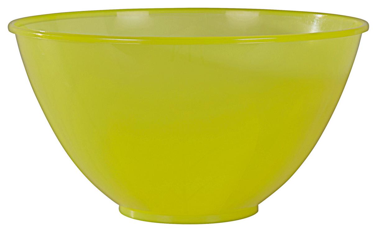 Schüssel aus Kunststoff Bunt Carter, 5 Liter - Klar/Gelb, KONVENTIONELL, Kunststoff (29/15cm) - Ondega