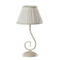 TISCHLEUCHTE Vivienne Perlmutt L: 20 cm - Perlmutt/Cappuccino, KONVENTIONELL, Kunststoff/Textil (20/20/40cm)