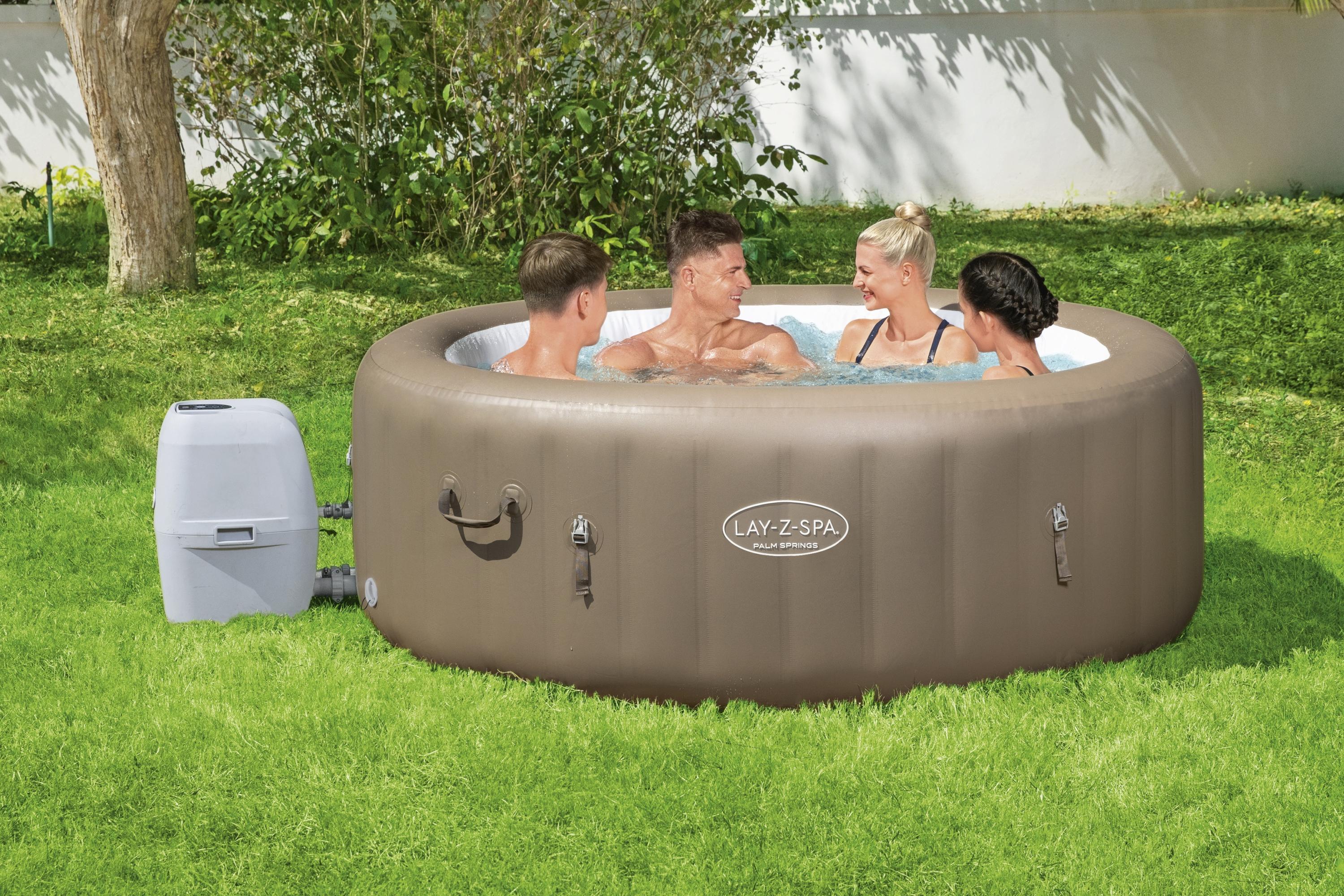 Whirlpool Adela Ø Ca. 196cm - světle hnědá, Moderní, plast (196/71cm) - Bestway