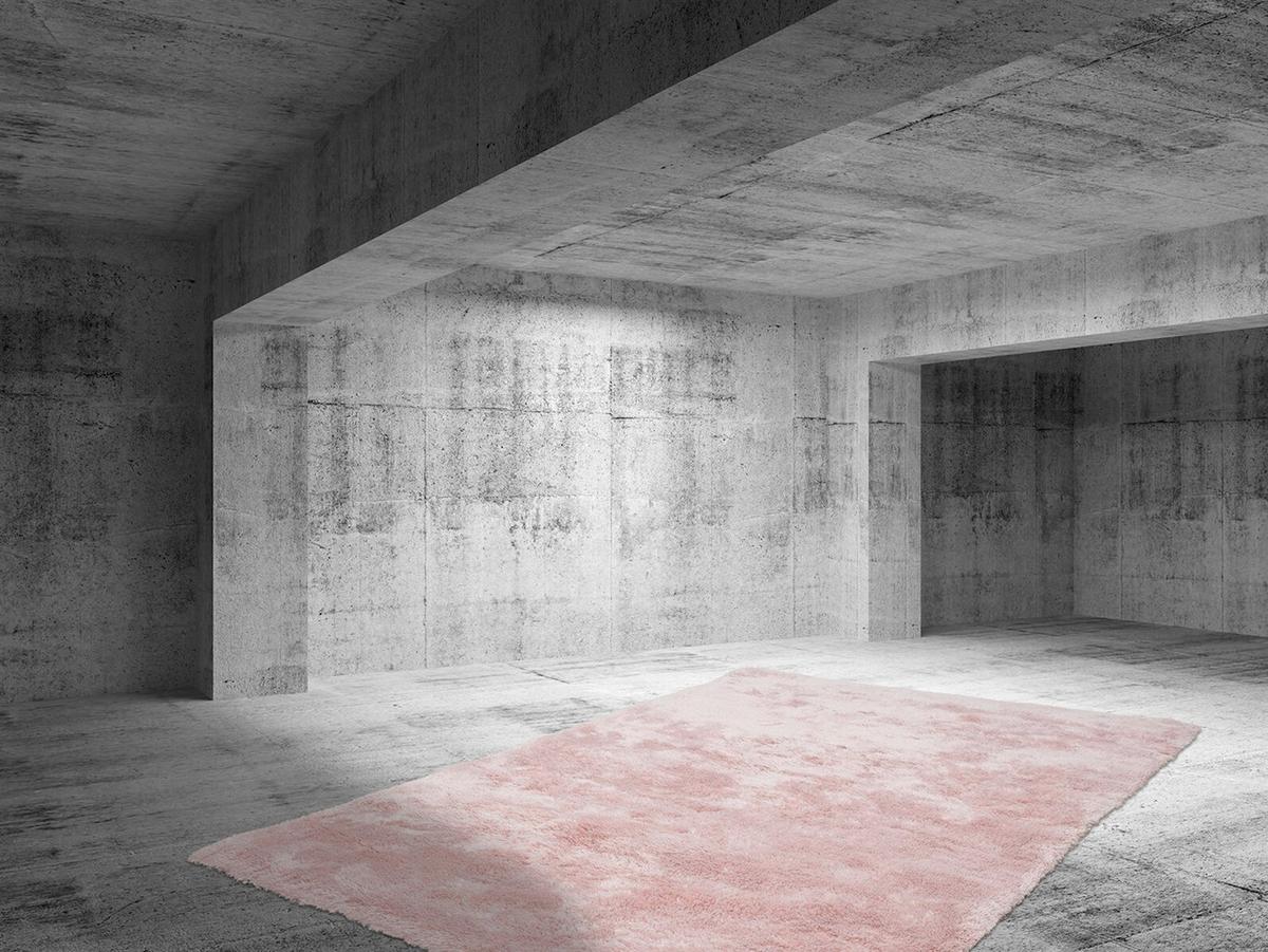 Hochflorteppich Rosa, BxL: ca. 80x150 cm - Rosa, Basics, Textil (80/150cm) - Kayoom