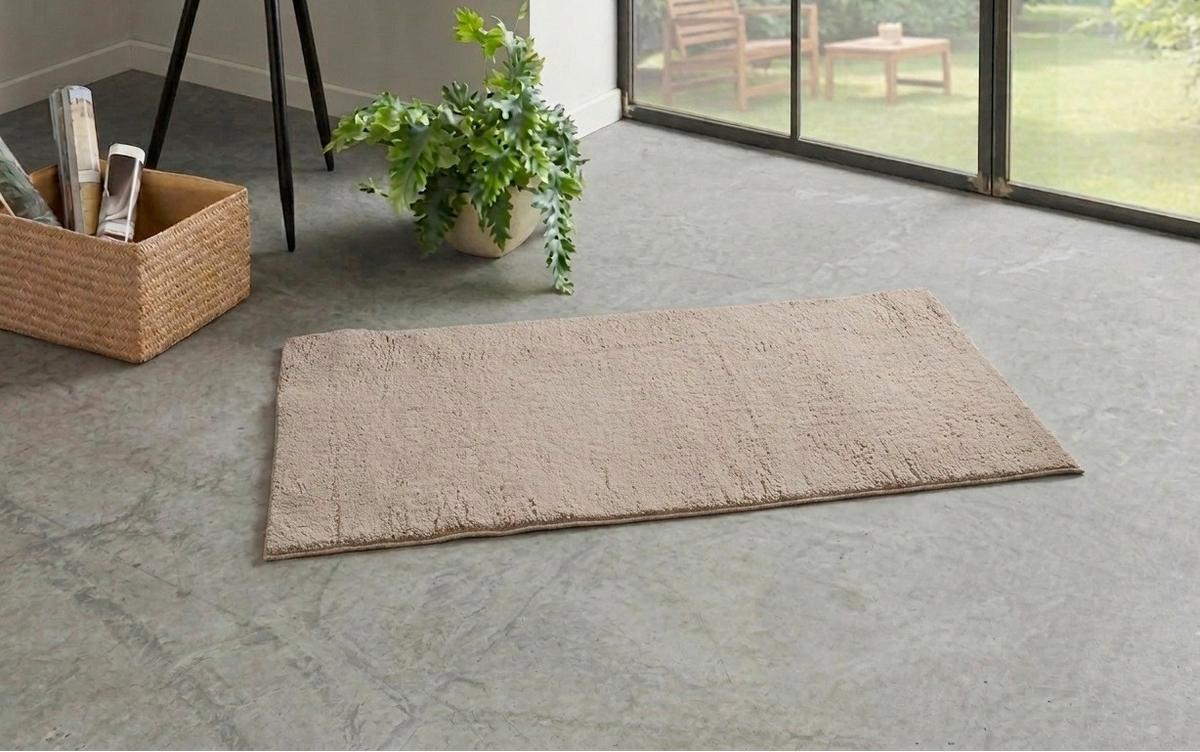 Fellteppich Lisa Sandfarben 60x110 cm - Sandfarben, Basics, Textil (60/110cm) - Luca Bessoni