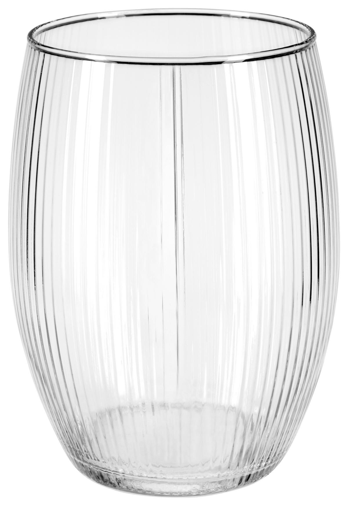 Dekovase Ines - Klar, Basics, Glas (14/19,8cm)