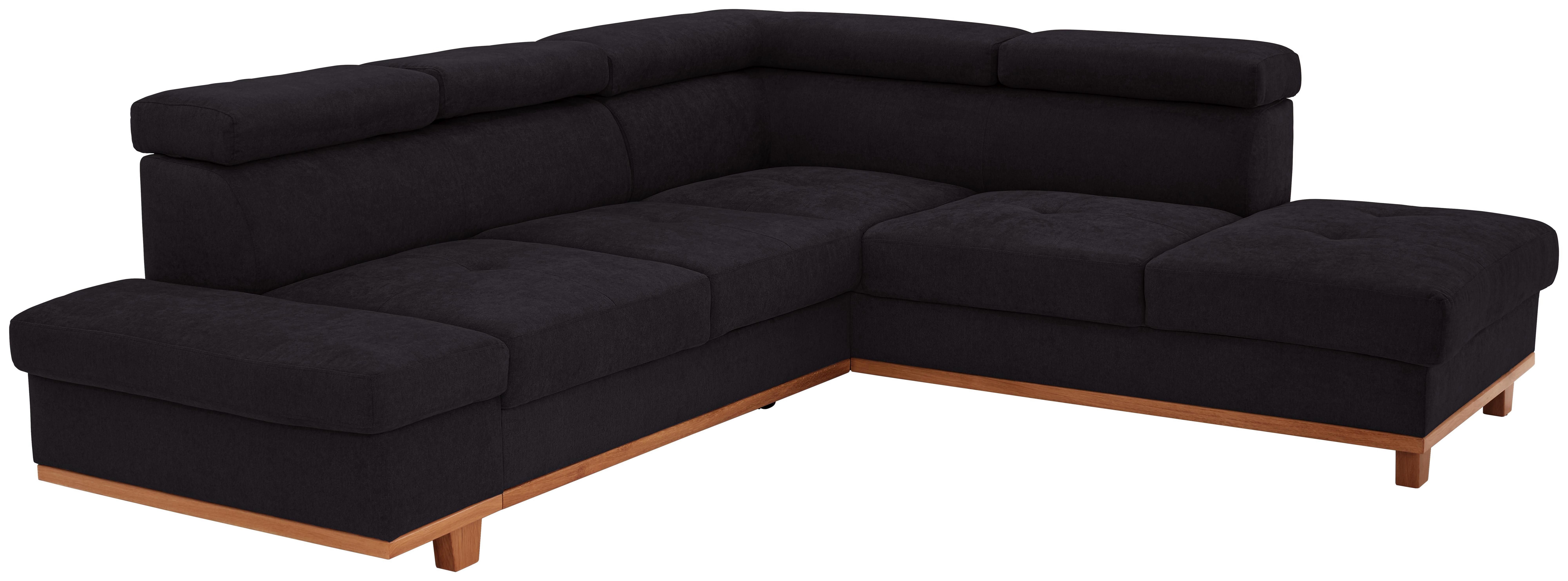 Wohnlandschaft In L-Form Imola 265x225 cm - Eichefarben/Eschefarben, MODERN, Textil (265/225cm) - Luca Bessoni