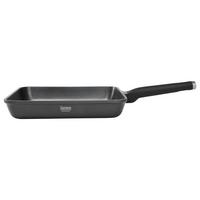 Grilovacia panvica Black Line, 28/28cm - čierna, Konventionell, kov/plast (28/28/5cm) - Gourmesto