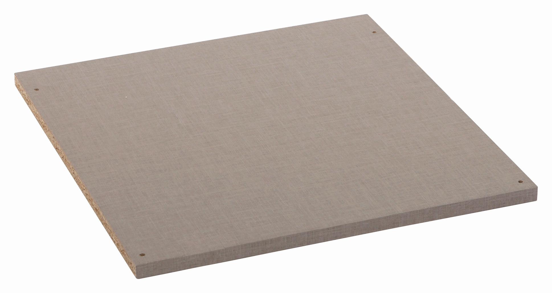 Belső Polclap Szett 3db/szett - szürke, faalapú anyag (43/1.6/45cm)