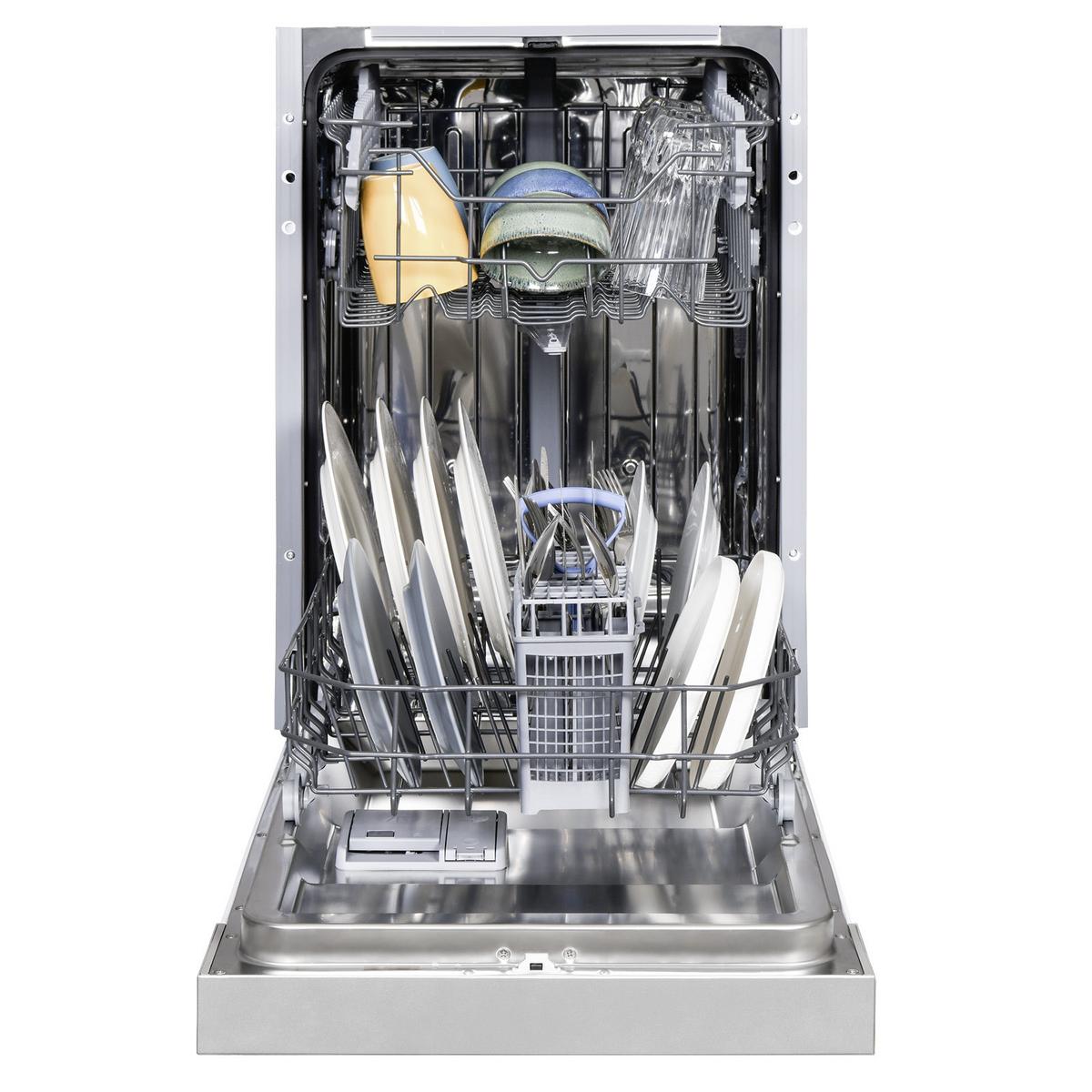 Küchenzeile Economy M. Geräten 195 Cm Weiß/eiche Dekor Modern - Eichefarben/Weiß, Basics, Holzwerkstoff (195cm) - Respekta
