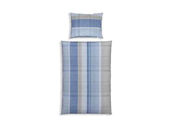 Renforcé-bettwäsche Maurita In Marineblau - Blau, MODERN, Textil - Luca Bessoni Renforcé-bettwäsche Maurita In Marineblau - Blau, MODERN, Textil - Luca Bessoni