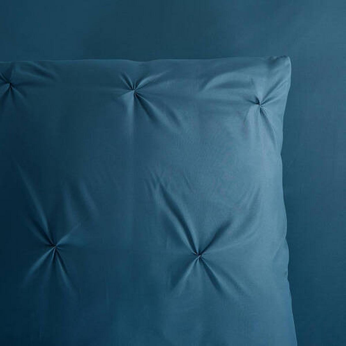 Bettwäsche Elegance Blau Petrol 135x200 Cm - Petrol, Basics, Textil (135/200cm)