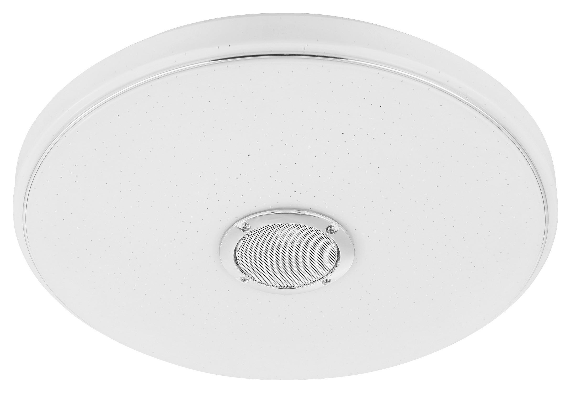 LED-Deckenleuchte Milazzo Ø 40 cm mit Farbwechsler - Weiß, MODERN, Kunststoff (40/5,5cm)