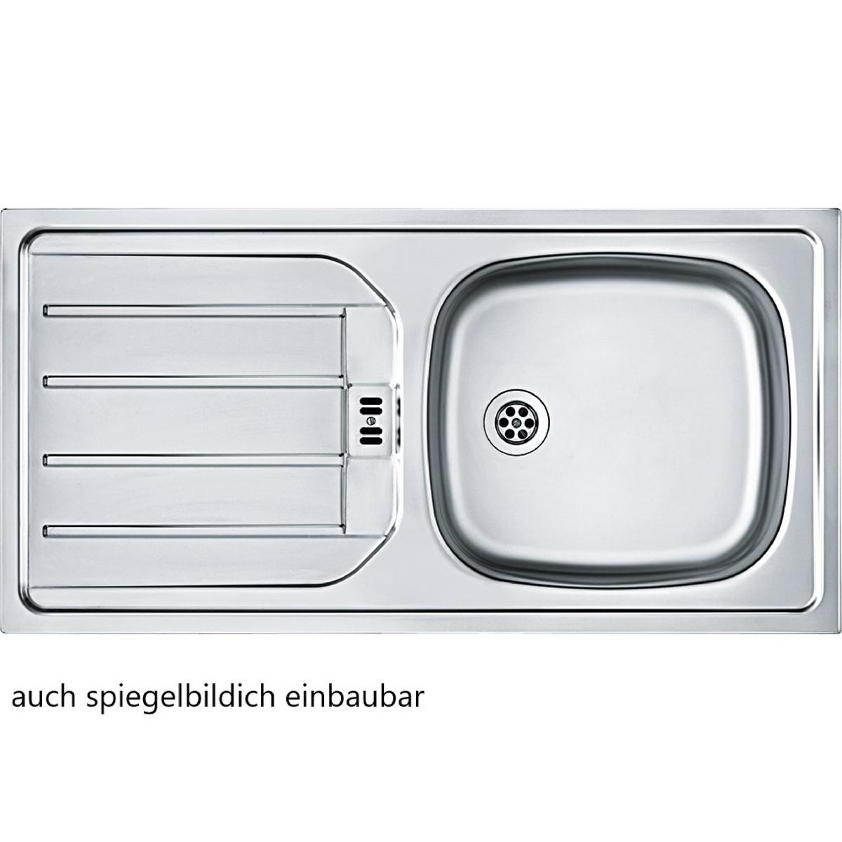 Eckküche ohne Geräte 210x150 cm Anthrazit - Eichefarben/Anthrazit, MODERN, Holzwerkstoff (210/210cm) - Held