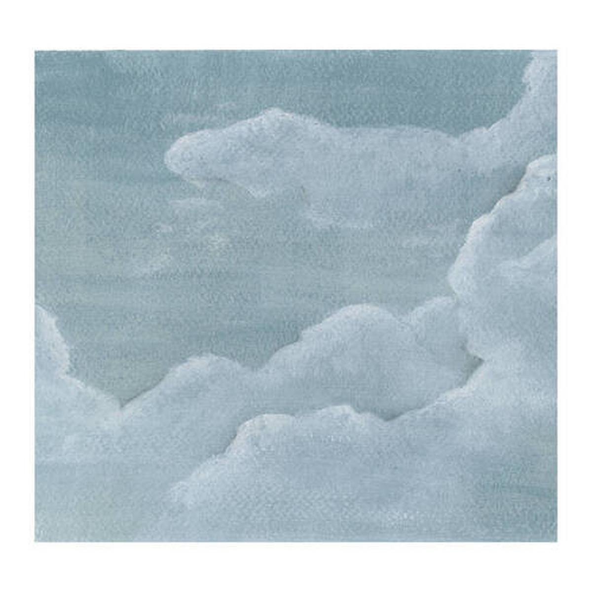 Fototapete Cloud - Blau, Trend, Papier/Kunststoff (318/300cm)