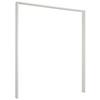 Passepartout-Rahmen Oldenburg Weiß für B: 180 cm - Weiß, KONVENTIONELL, Holzwerkstoff (183/204/12cm)