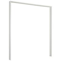 Passepartout-Rahmen Oldenburg Weiß für B: 180 cm - Weiß, KONVENTIONELL, Holzwerkstoff (183/204/12cm)