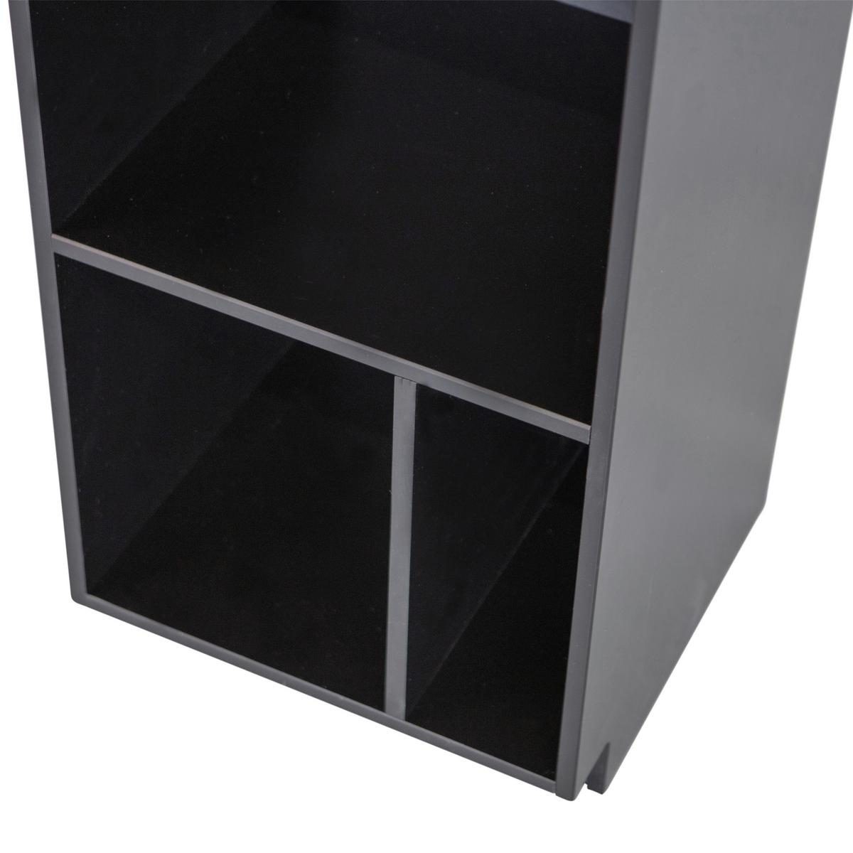 Buffet Finca Schwarz B: 40 cm - Schwarz, Design, Holz (40/210/40cm) - Livetastic