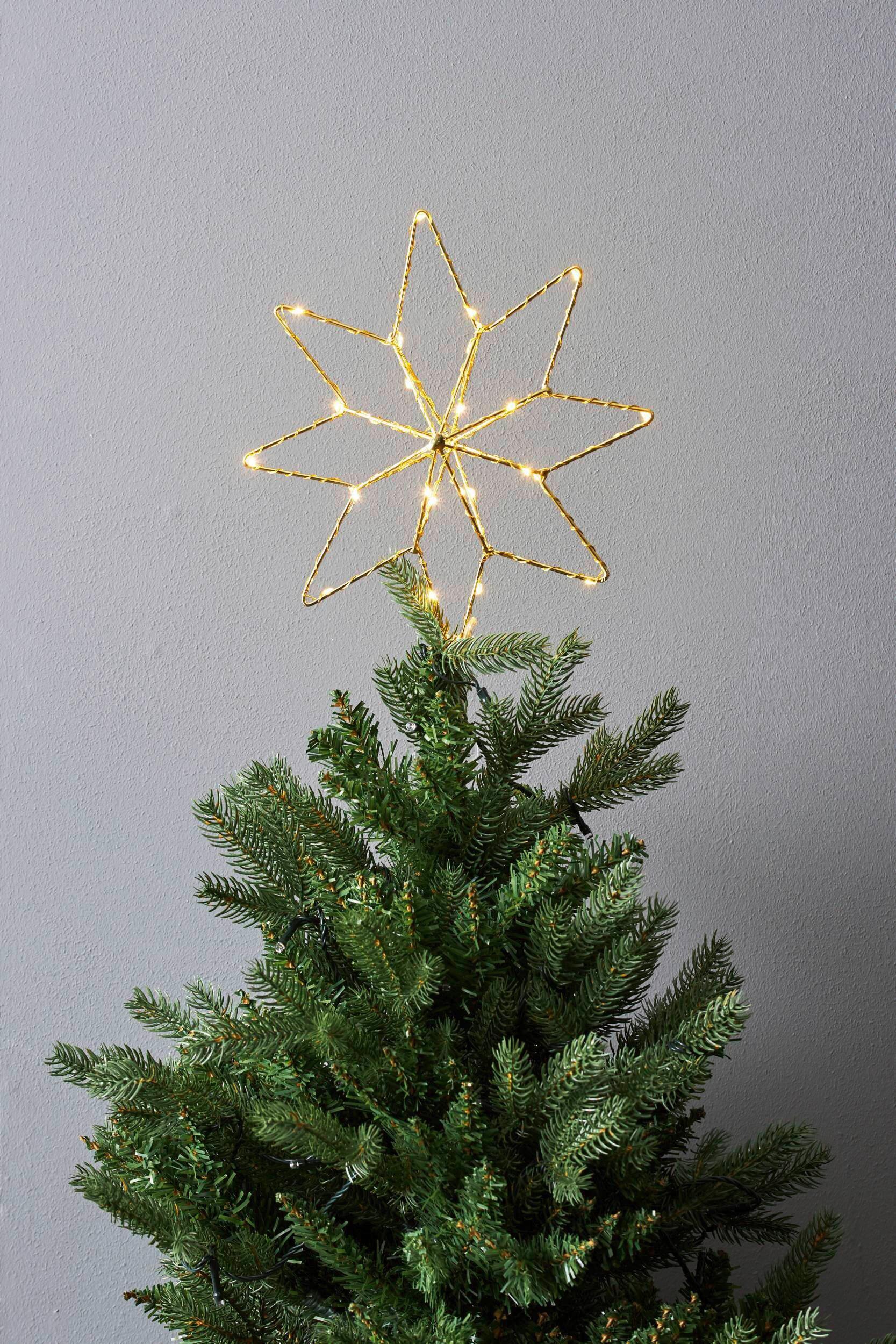 Led-dekoleuchte 410092 Tops - Transparent/Goldfarben, Basics, Kunststoff/Metall (23/6/30cm) - Eglo