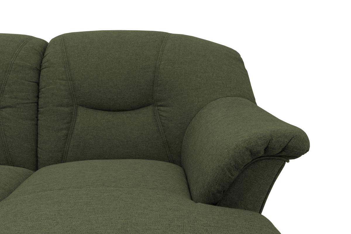 Wohnlandschaft Sarafina Grün - Schwarz/Grün, KONVENTIONELL, Textil (180/295/146cm) - MID.YOU