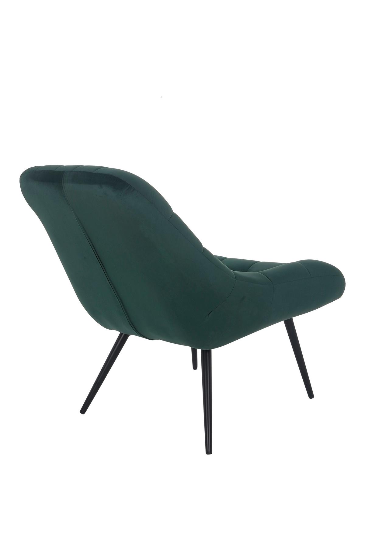 Xxl-sessel Grün, Schwarz B: 76 Cm - Schwarz/Grün, MODERN, Textil (76/85,6/85,6cm) - Livetastic