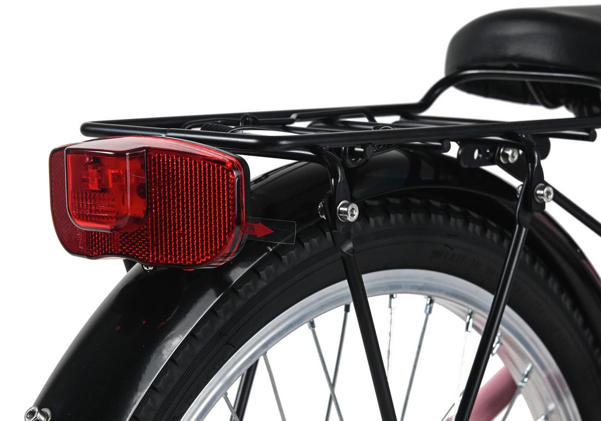 Dacapo Kinderfahrrad Cindy Rosa - Pink, Basics, Metall