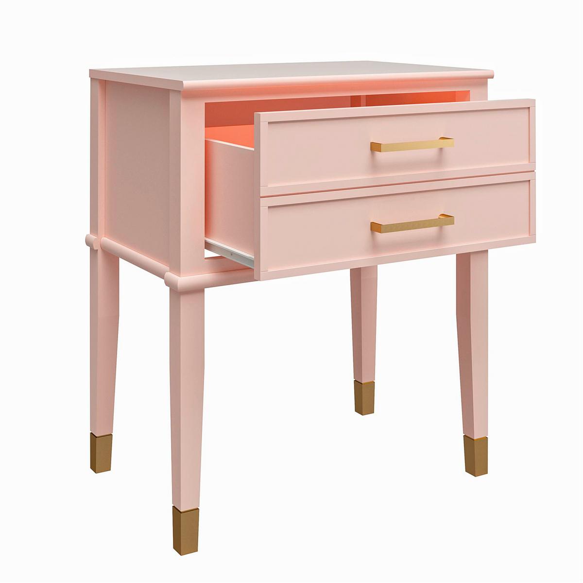 Beistelltisch Westerleigh Rosa B: 60 cm - Rosa, Design, Holz/Holzwerkstoff (60/72/40cm) - MID.YOU