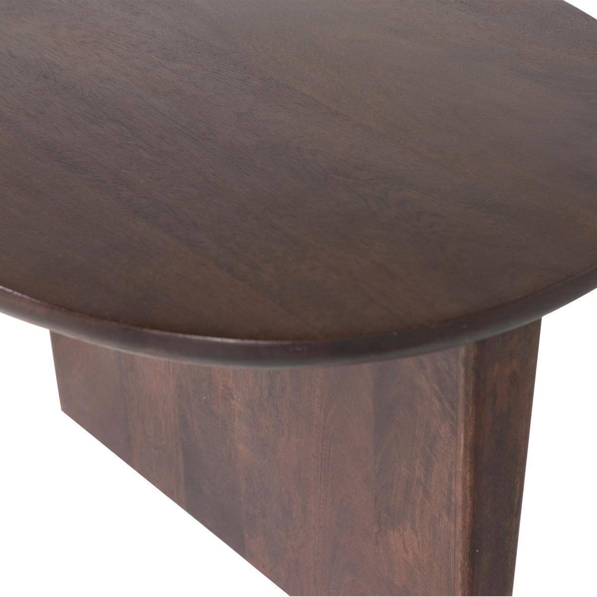 Couchtisch Seam Walnussfarben B: 110 cm - Walnussfarben, Design, Holz (110/60/40cm) - Livetastic
