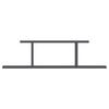 Wandregal Atlantic - Anthrazit, Design, Holzwerkstoff (90/23,2/19,6cm) - MID.YOU