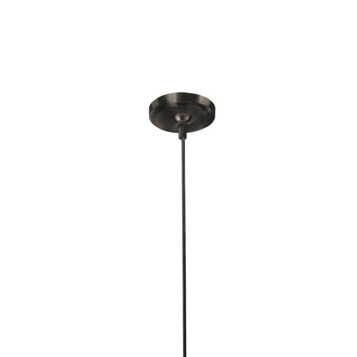 Hängeleuchte Atom 6088 - Schwarz/Weiß, KONVENTIONELL, Glas/Metall (30/120cm)