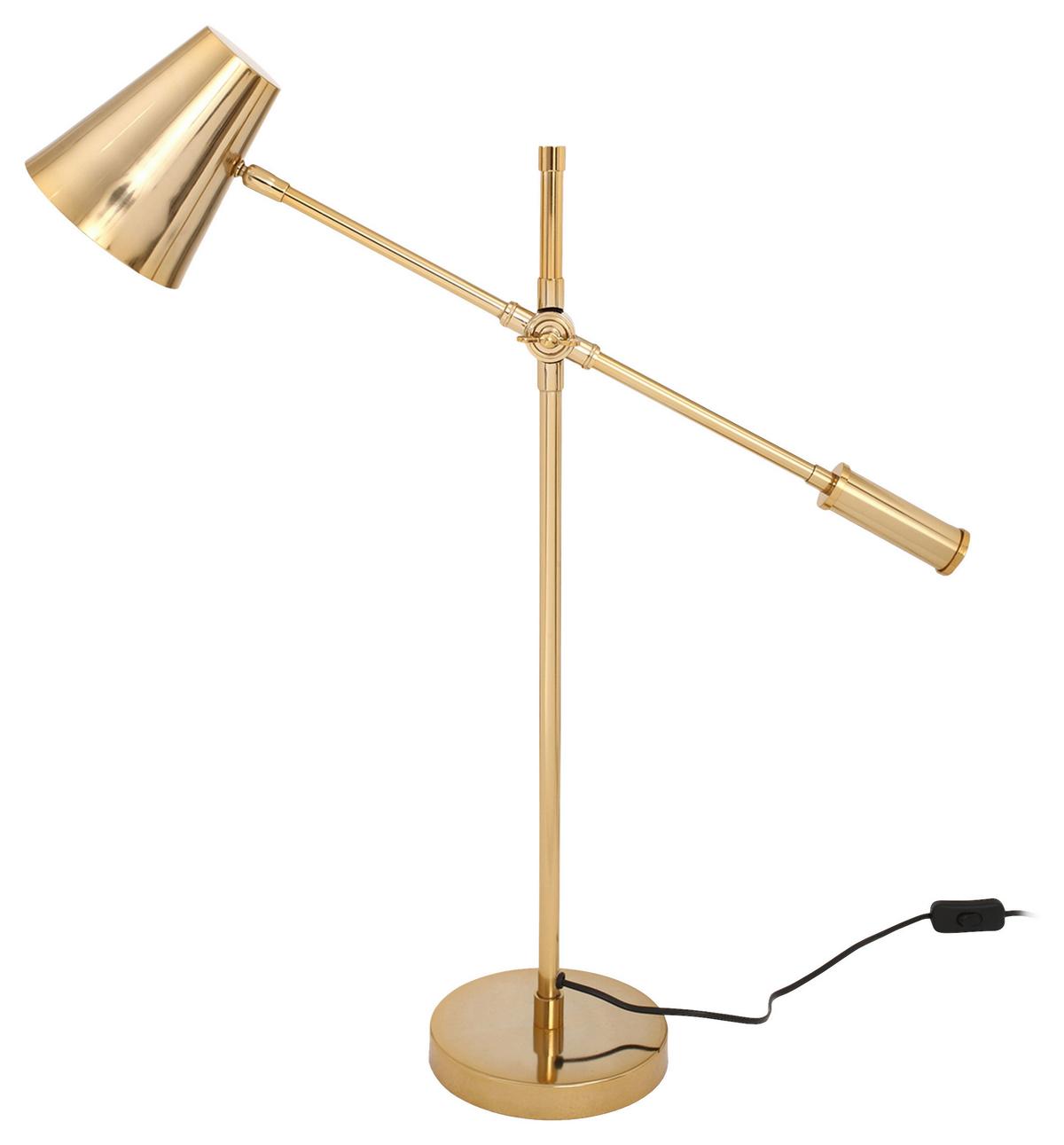 Tischleuchte Allen 500 Goldfarben B: 18 Cm - Basics (68/18/74cm) - Kayoom