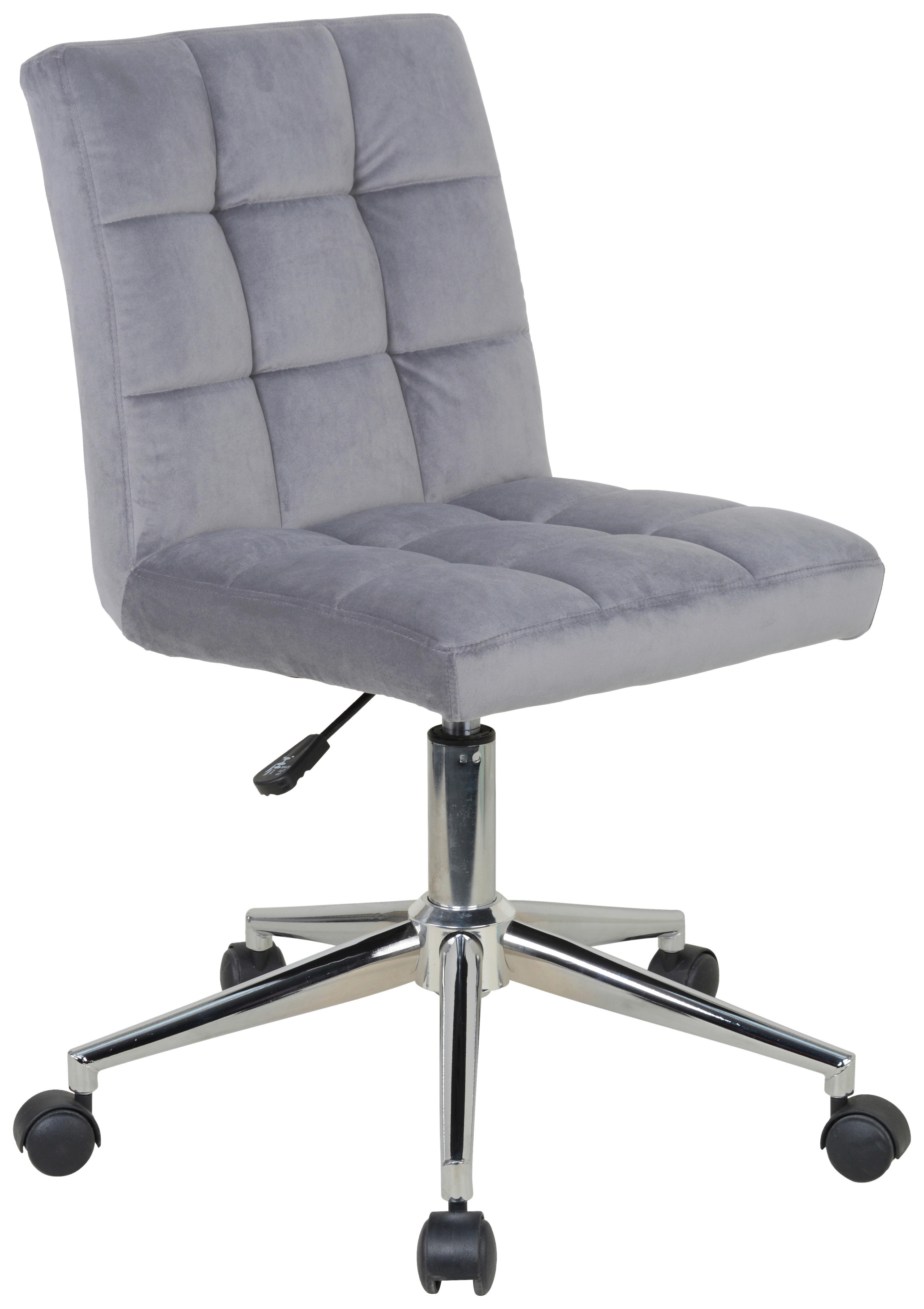 Dětská Židle Easy - šedá/barvy chromu, Moderní, kov/dřevo (41/79,5-89/54cm) - Modern Living