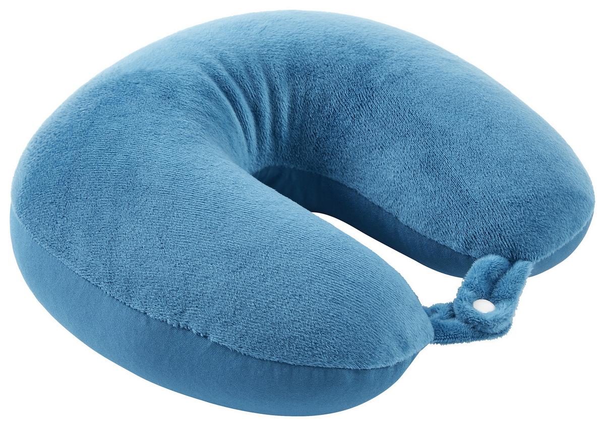 ŠIJOVÝ VANKÚŠIK Pedro, 30/30cm - modrá/sivá, textil (30/30cm) - Modern Living