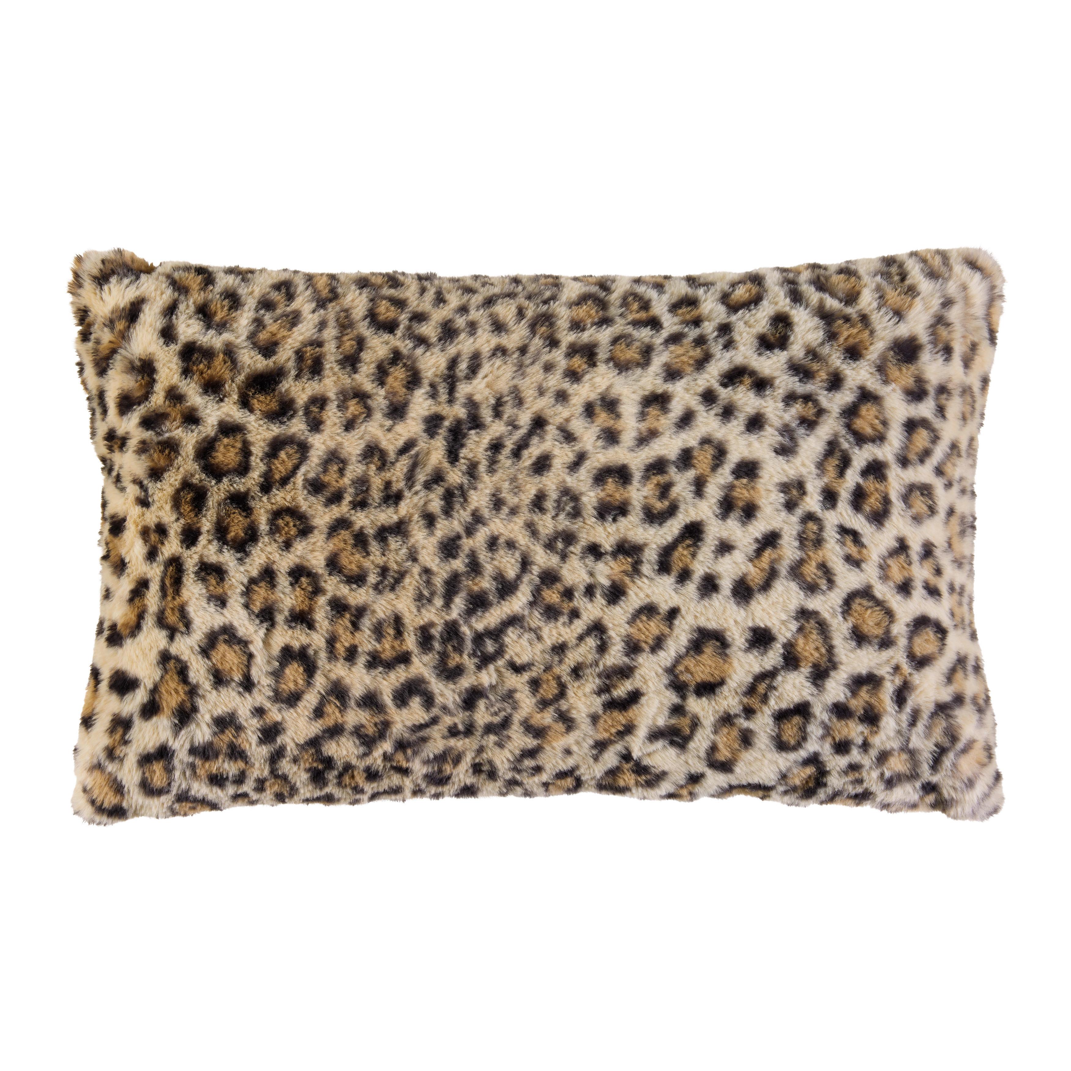 DEKORAČNÝ VANKÚŠ LEONY - hnedá, textil (48/30cm) - Mömax